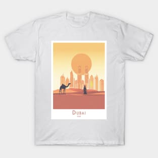 Sunset Silhouettes of Dubai T-Shirt